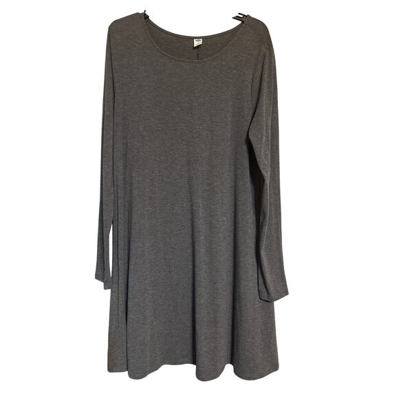 Old Navy Gray Dress Sz L - Picture 1 of 7